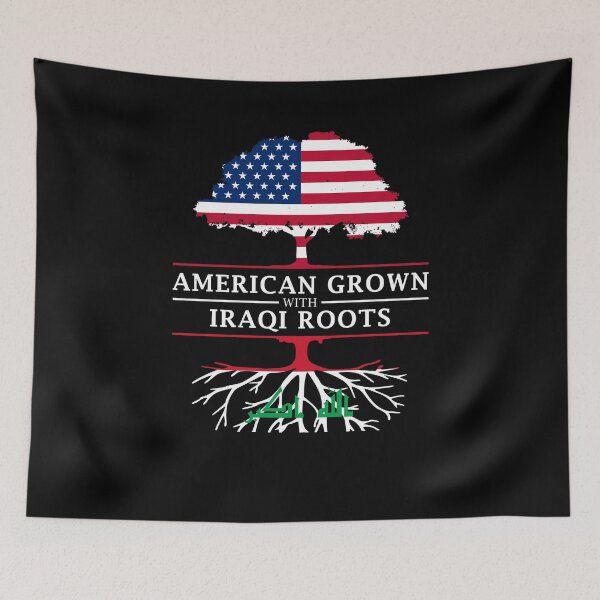 Item preview, American Grown with Iraqi Roots   Iraq Design designed and sold by ockshirts.