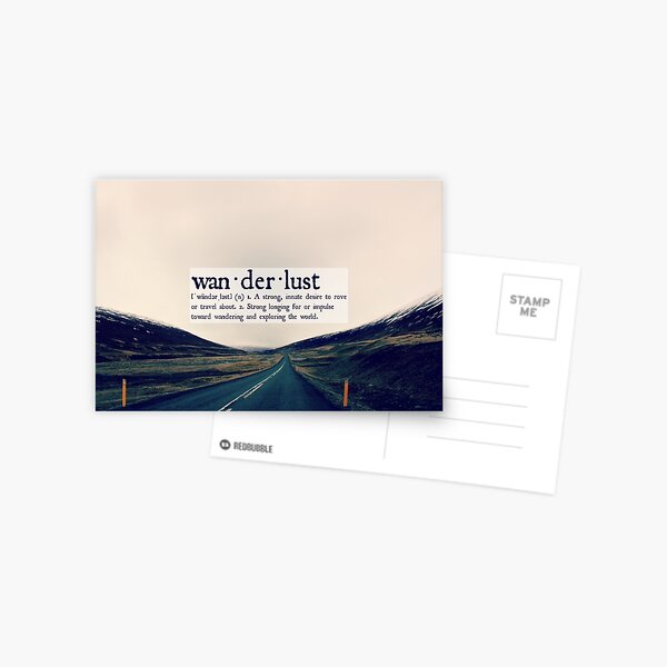 Wanderlust Postcard