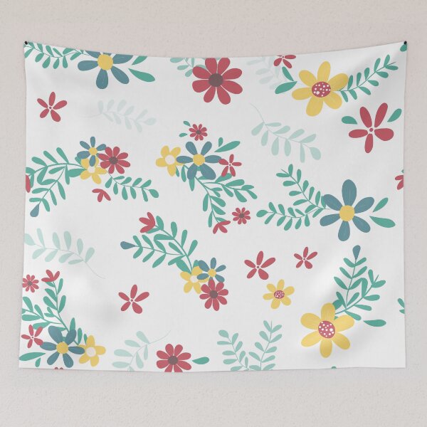 Item preview, Spring Drawn Flower Floral Pattern designed and sold by kenix73.