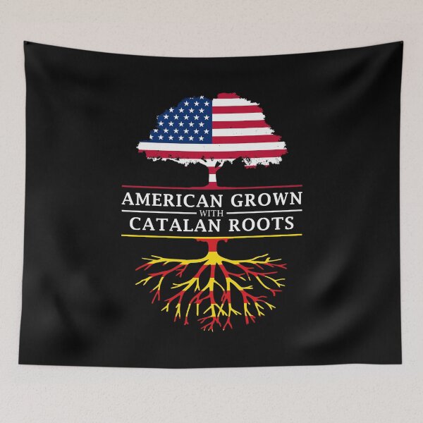 Item preview, American Grown with Catalonian Roots   Catalonia Design designed and sold by ockshirts.