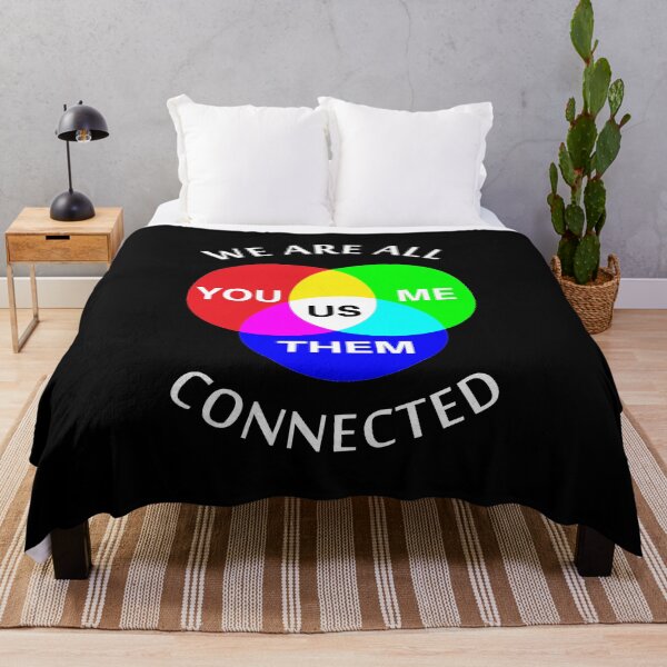 Item preview, We Are All Connected - Additive Color Venn Diagram designed and sold by 4wordsmovement.