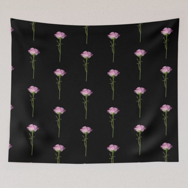 Item preview, Long stem pink rose designed and sold by Sheila Laurens.