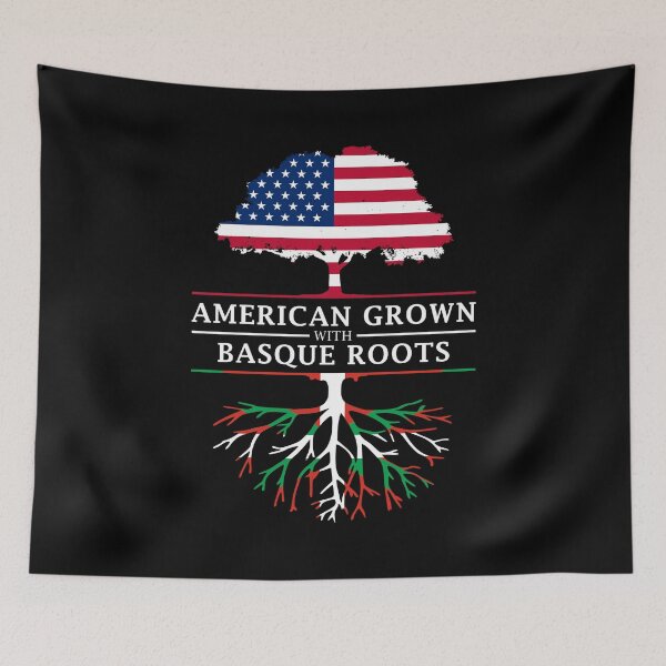 Item preview, American Grown with Basque Roots designed and sold by ockshirts.