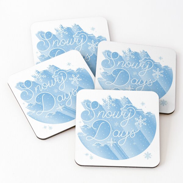 Item preview, Snowy Days — Circle Version designed and sold by Katrina Sutton.