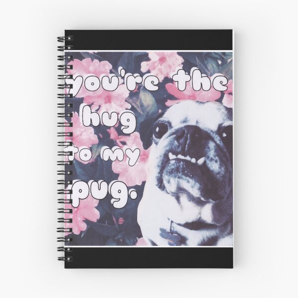 Item preview, El abrazo a mi pug designed and sold by vwrites.
