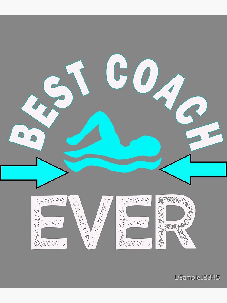 World's Best Swim Coach - Swim Coach Gift - T-Shirt | TeePublic