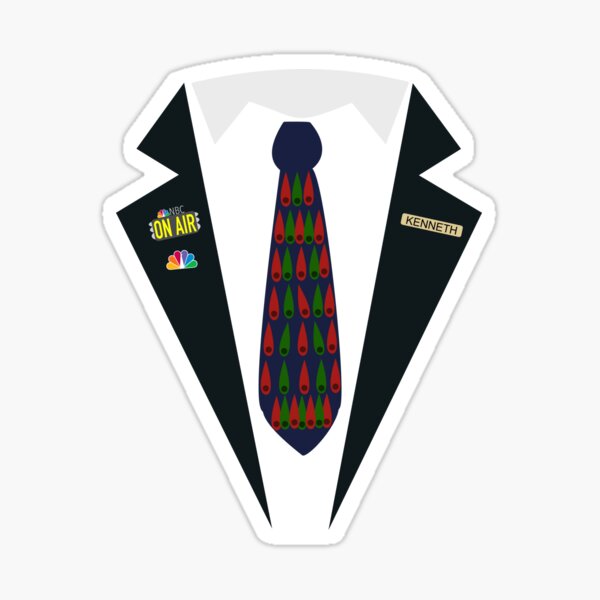 Kenneth Parcell the Page Jacket - from 30 Rock Sticker