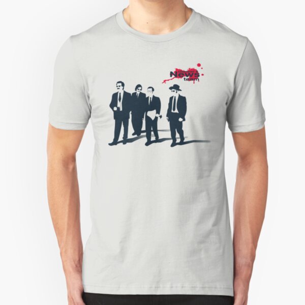 News Team Slim Fit T-Shirt