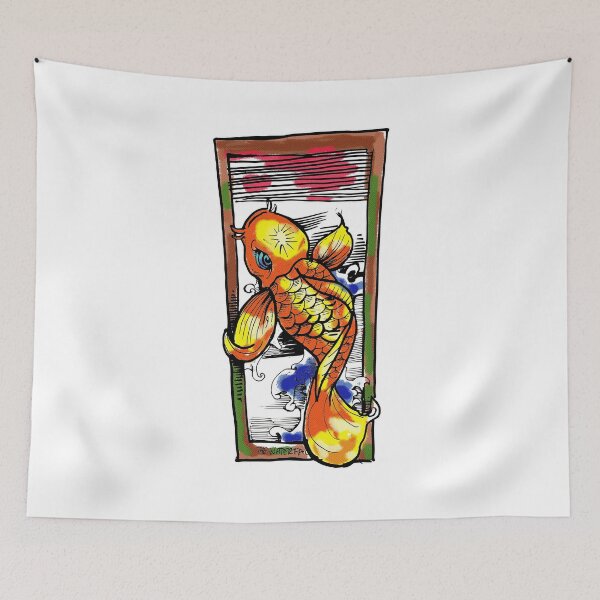 Item preview, Koi Fish goes Benday  designed and sold by SilentlyRob668.