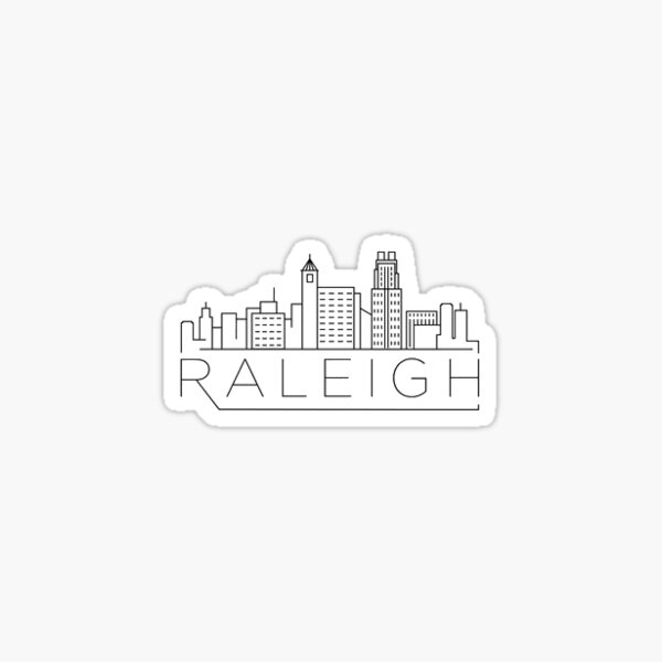 Item preview, Raleigh Stickers and Postcard designed and sold by travelwithusnc.