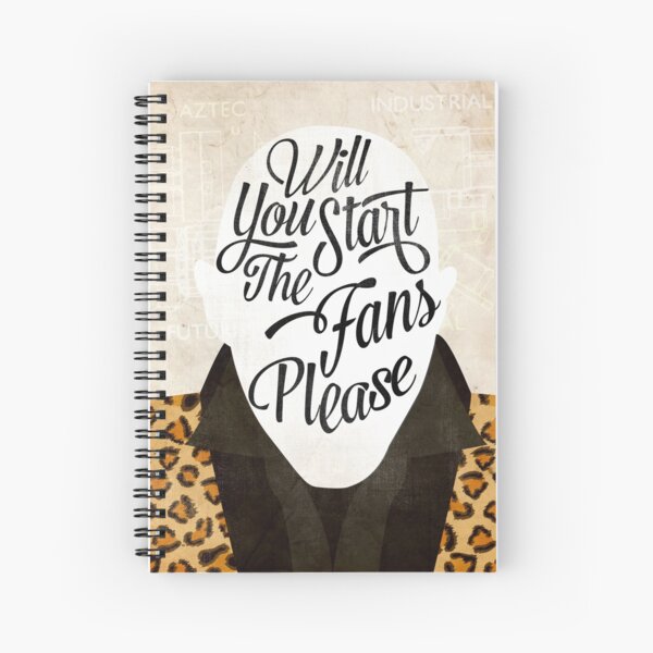 Automatic Lock-In Spiral Notebook