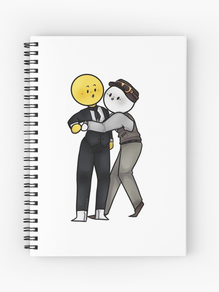 Radiant Day And Mrflimflam Spiral Notebook By Devioka Redbubble - radiant_day roblox drawing