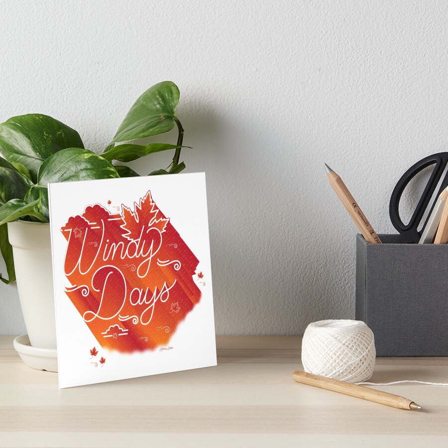 Item preview, Art Board Print designed and sold by LettermuseCo.
