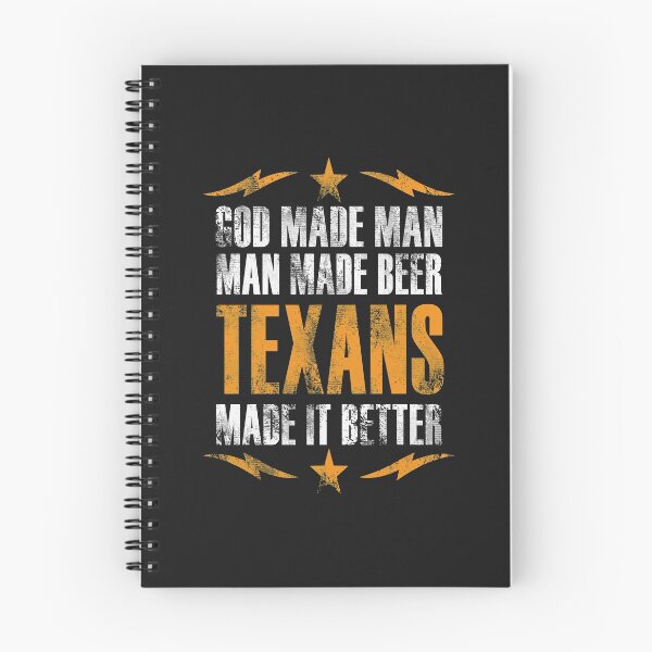 Item preview, Man made Beer TEXAN'S Made it Better drawing gift for men designed and sold by BRtisticDesigns.