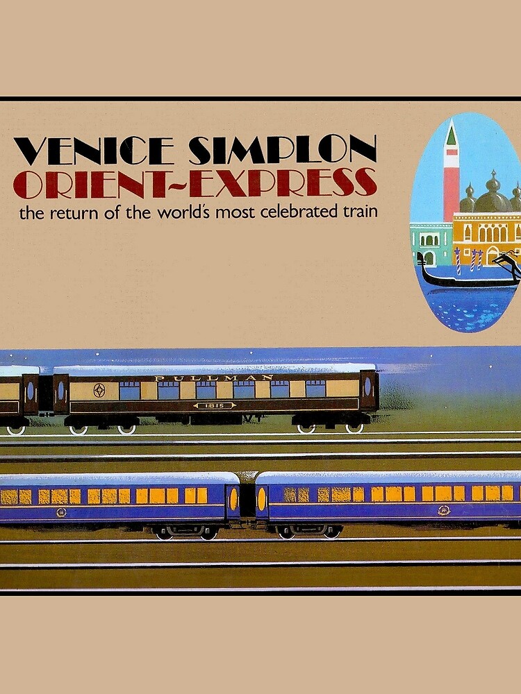 VENICE SIMPLON : Vintage Orient-Express Print by posterbobs
