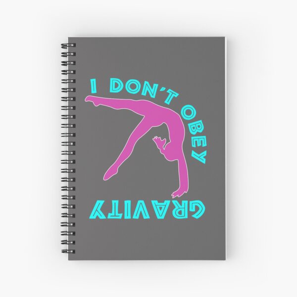 Funny I Dont Obey the Laws of Gravity Girls Gymnastics Gift