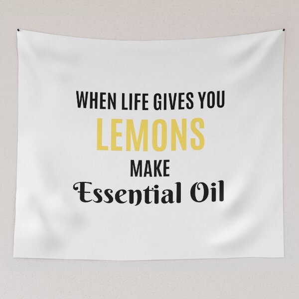 Item preview, When Life Gives You LEMONS Make Essential Oil designed and sold by spoeg.