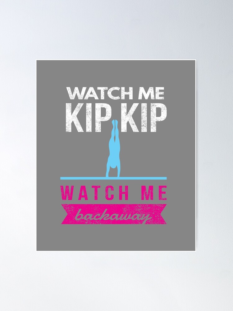 Funny Gymnastics Themed Design Pun on Song Watch Me Flip Flip' Apron |  Spreadshirt