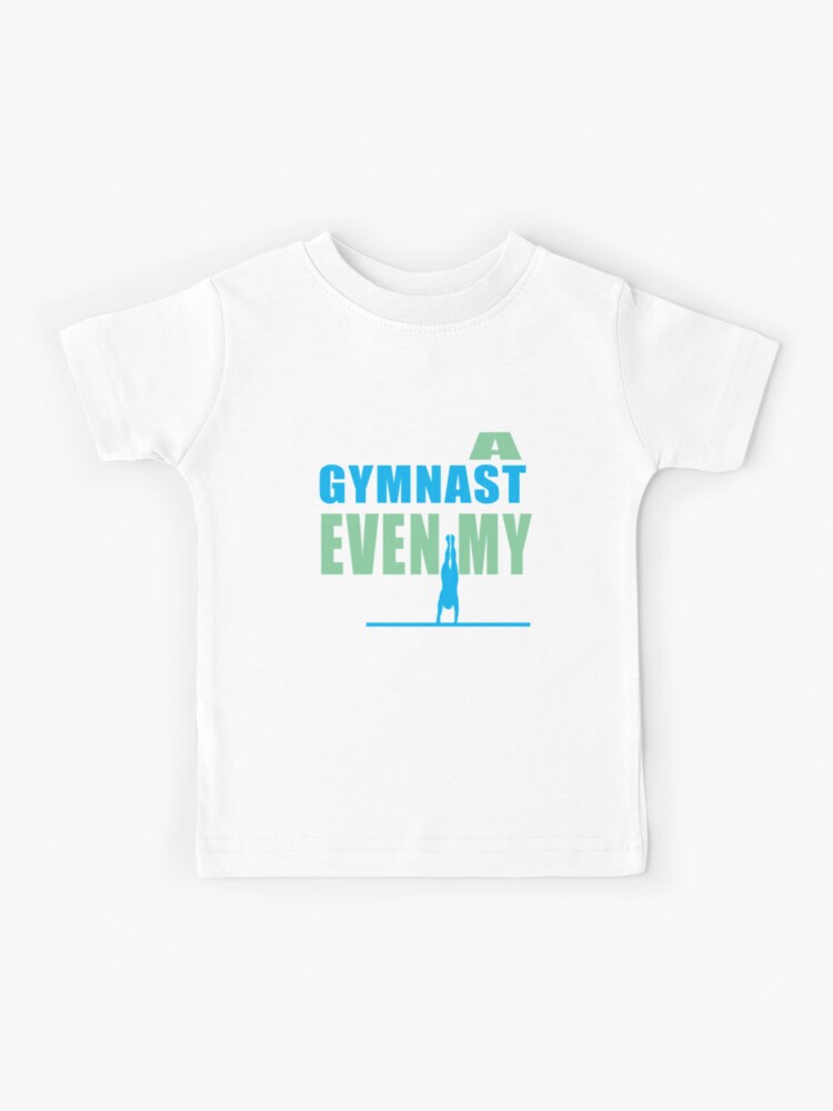 Eat Sleep Gymnastics Repeat Kid's T-Shirt Children Boys Girls Unisex Top 