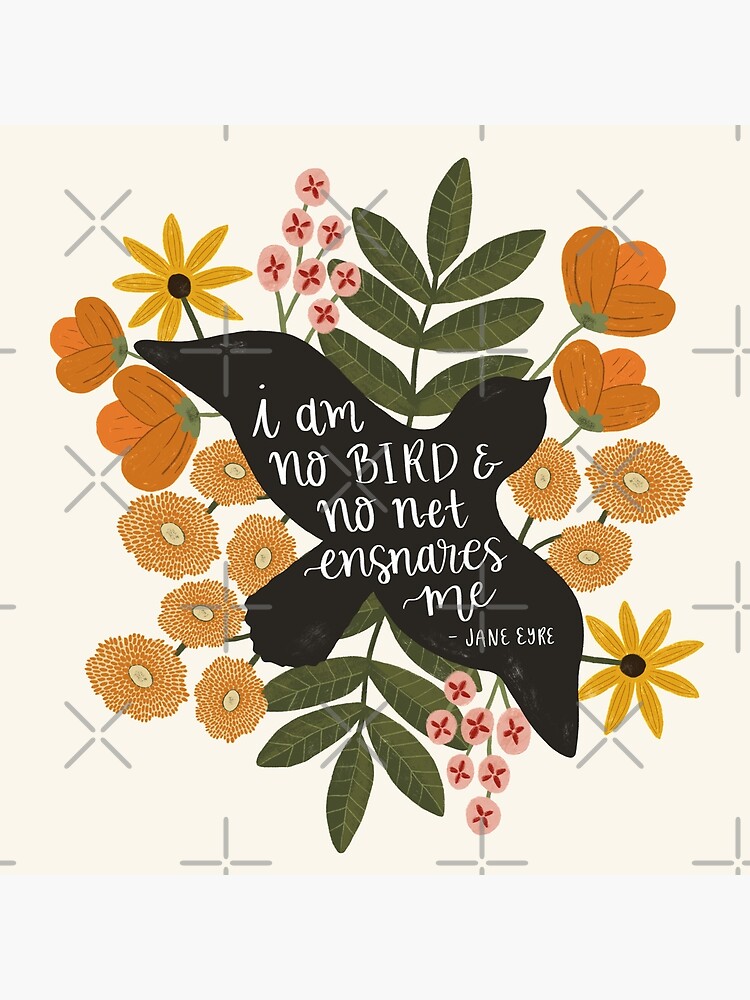 I Am No Bird Jane Eyre Quote by ohjessmarie