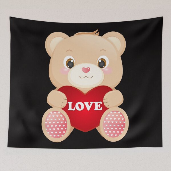 Item preview, Must Be The LOVE Teddy  designed and sold by aventi24.