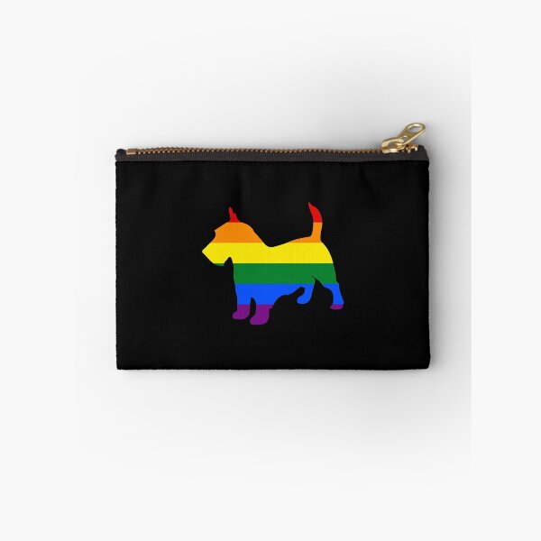Item preview, Gay Pride Mom Scottish Terrier Rainbow Pride Flag designed and sold by KentuckyGirlTee.