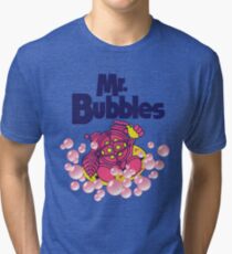 Mr. Bubbles Tri-blend T-Shirt