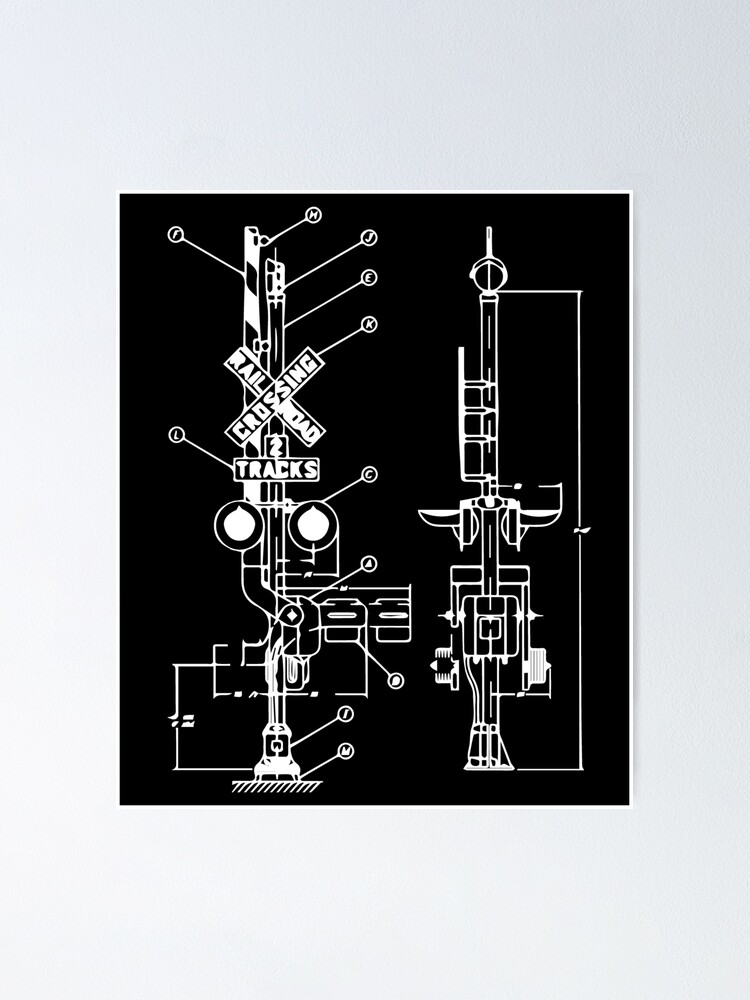 Vintage Railway Model10 Crossing Patent Drawing Model Train Vintage Railway Model10 Crossing Patent Drawing Model Train