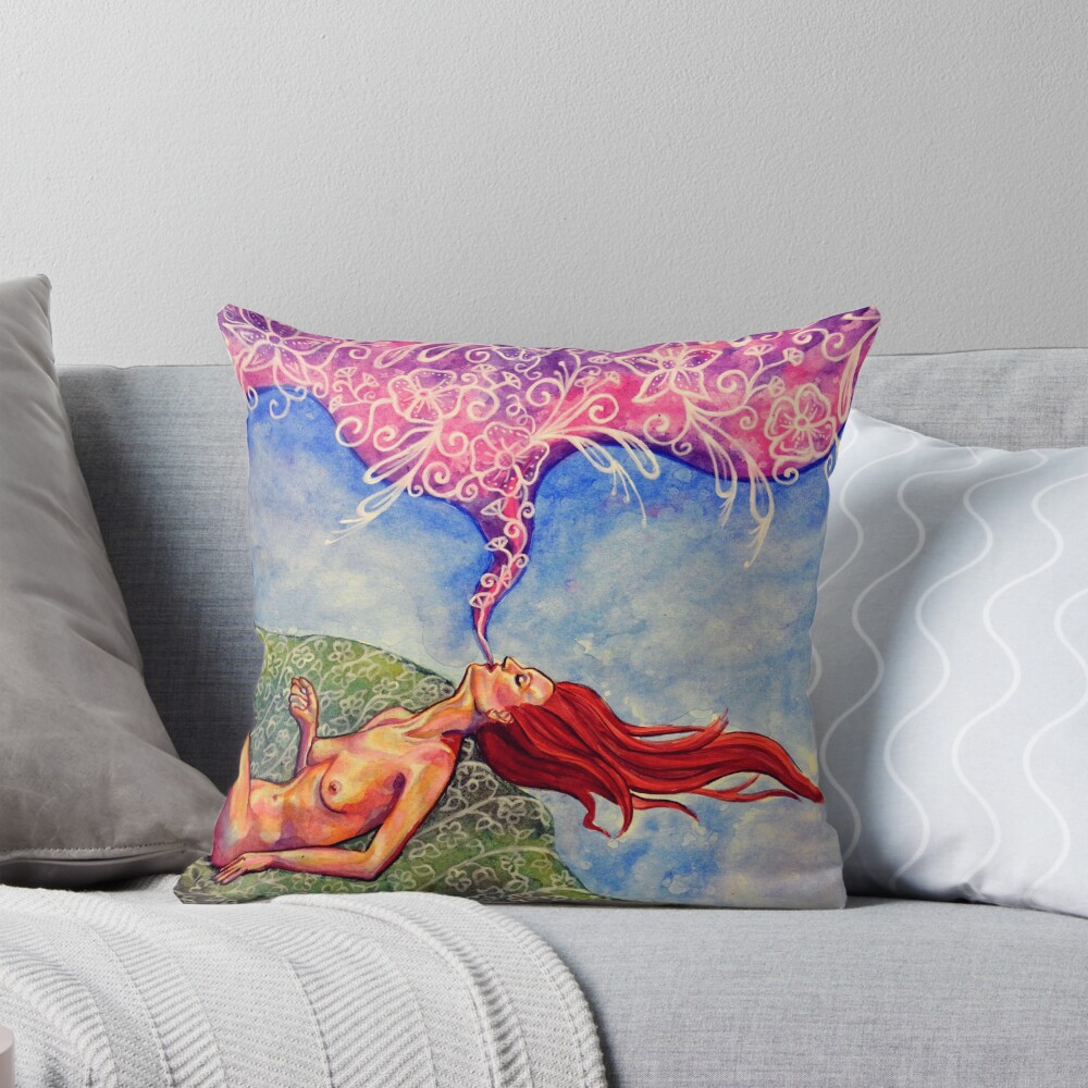 Item preview, Throw Pillow designed and sold by Rachelledyer.