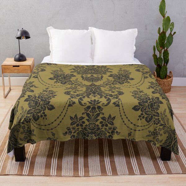 Item preview, Damask Pattern – Classic Gold and Black designed and sold by BigAl3D.