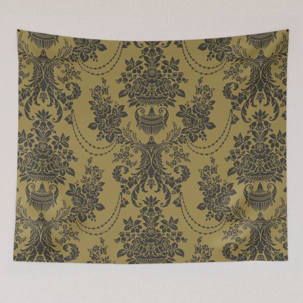 Item preview, Damask Pattern – Classic Gold and Black designed and sold by BigAl3D.