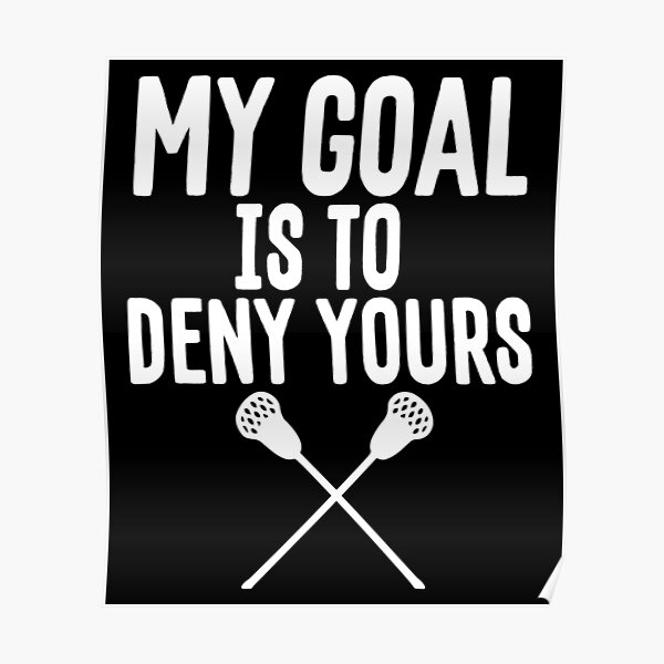 My Goal is to Deny Yours SVG Ice Hockey 