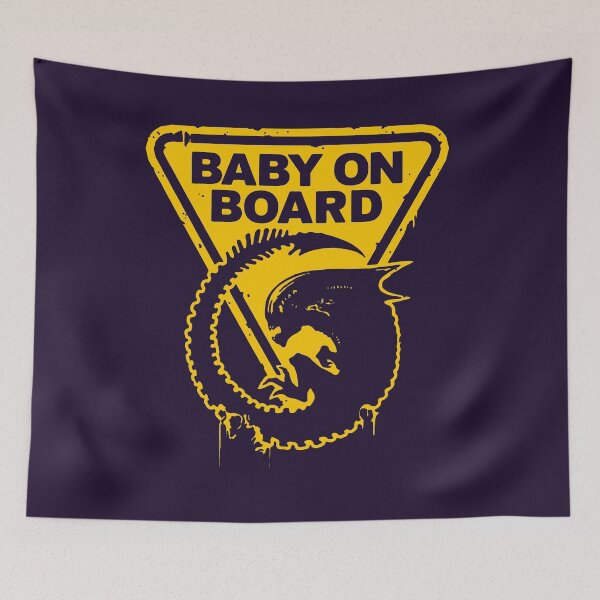 Item preview, Baby On Board designed and sold by thesircurly.