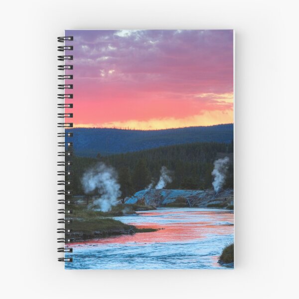 Item preview, Firehole Sunset designed and sold by James (820Photography) Anderson.