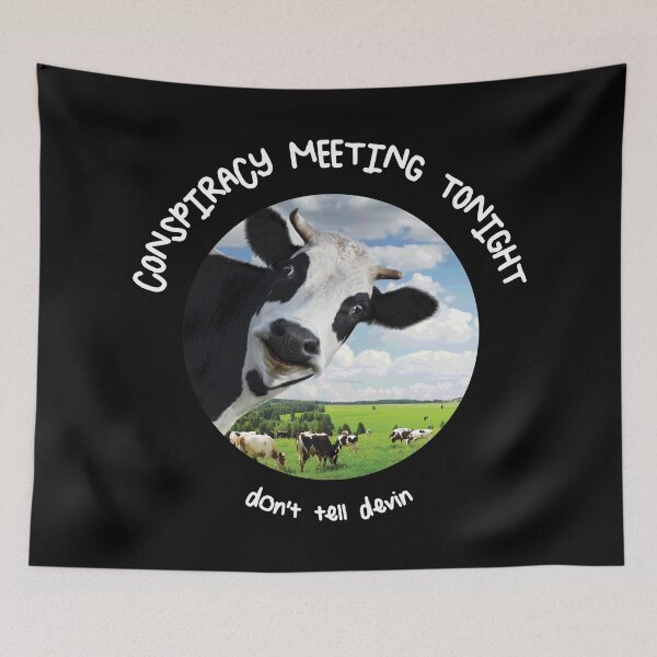 Item preview, Devin Nunes’ Cow’s Conspiracy Meeting designed and sold by AuthenticAm.