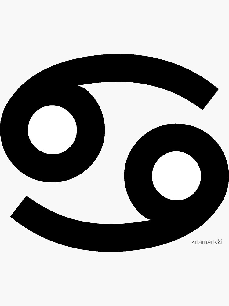 #Unicode #Character “♋” (U+264B) ♋ #Name: #Cancer by znamenski