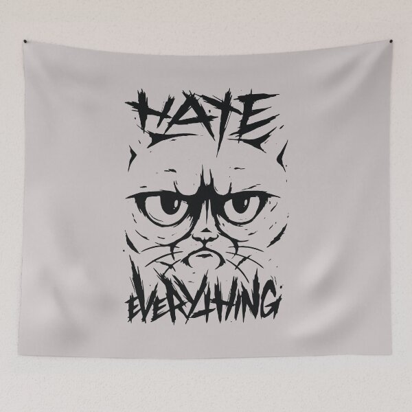 Item preview, Hate Everything designed and sold by thesircurly.
