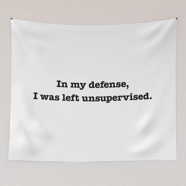Item preview, In my defense, I was left unsupervised. designed and sold by Fryar.