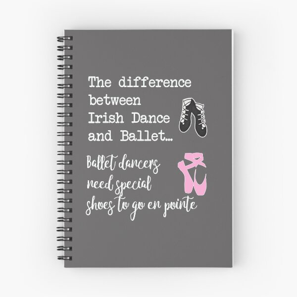 Item preview, Funny Irish Dance v Ballet Gift Design for Girls & Irish Dancers designed and sold by LGamble12345.