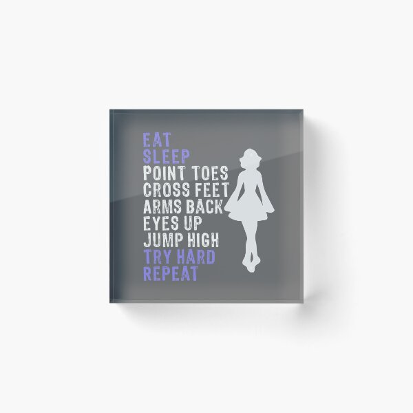 Item preview, Awesome Girls Irish Dance Gift Eat Sleep Repeat Irish Dance designed and sold by LGamble12345.