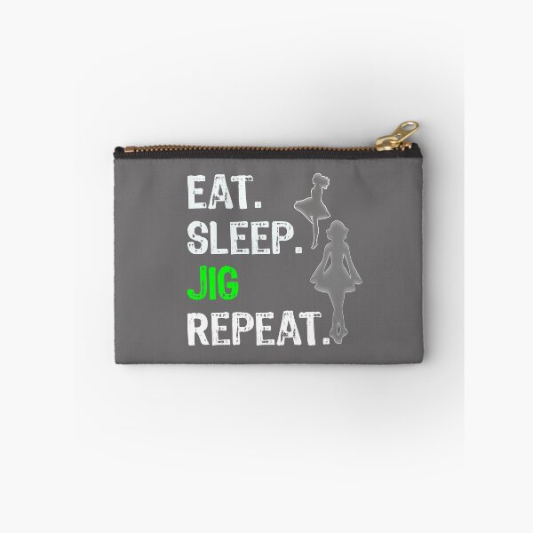 Item preview, Funny Girls Irish Dancing Gift Eat Sleep Jig Repeat   Irish Dancing designed and sold by LGamble12345.