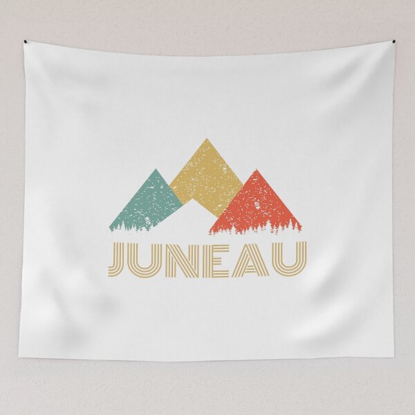 Item preview, Retro City of Juneau Mountain Shirt designed and sold by Theodore Cory.