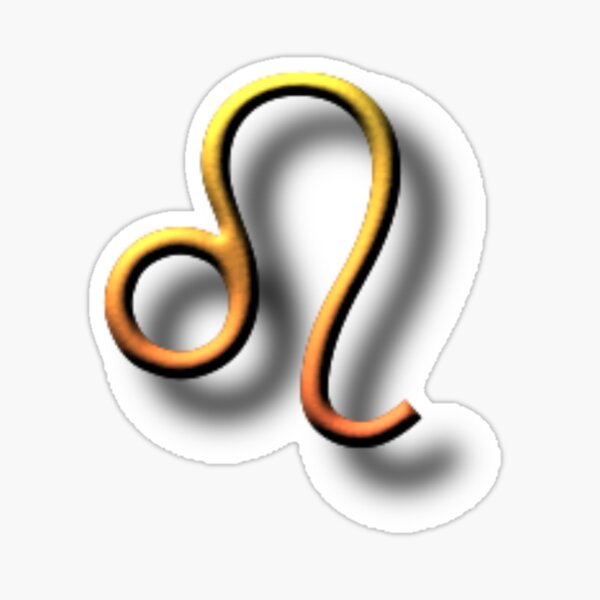 #Unicode #Character “♌” (U+264C) ♌ #Name: #Leo Sticker