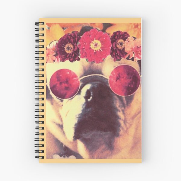 Item preview, Pug floppy del Hippie designed and sold by vwrites.