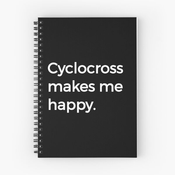 Item preview, Cyclocross Makes Me Happy Cycling Cross CX Bikes designed and sold by KNUXX Shop.