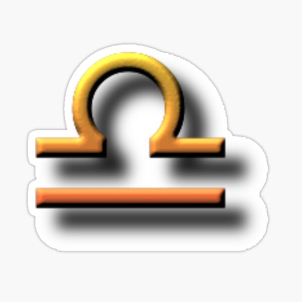 #Unicode #Character “♎” (U+264E) ♎ #Name: #Libra Sticker