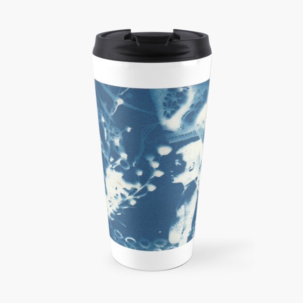 Cyanotype Boy Travel Mug