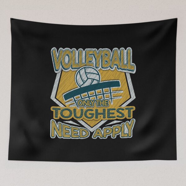Item preview, Volleyball Shirt Only The Toughest Need Apply designed and sold by Orange Pieces.