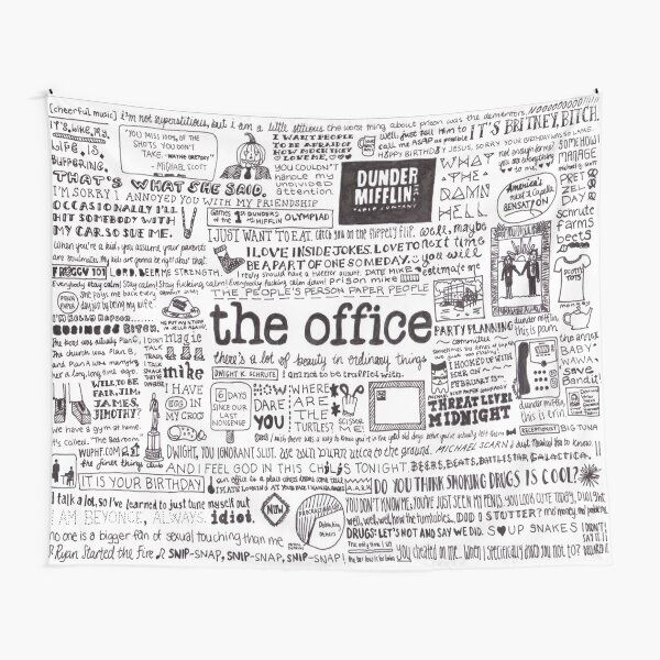 A Visual Representation of the Office Tapestry