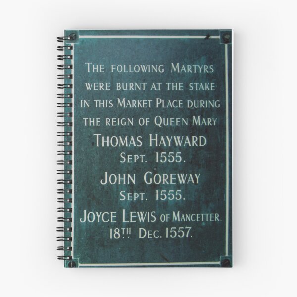 Item preview, Plaque Martyrs burnt at stake Lichfield England 19840926 0047  designed and sold by Fred Mitchell.